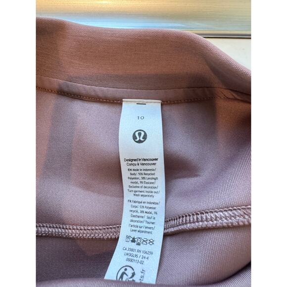 Lululemon Perfectly Oversized Cropped Crew Softstreme Sweatshirt TwilightRose 10 - Picture 6 of 9